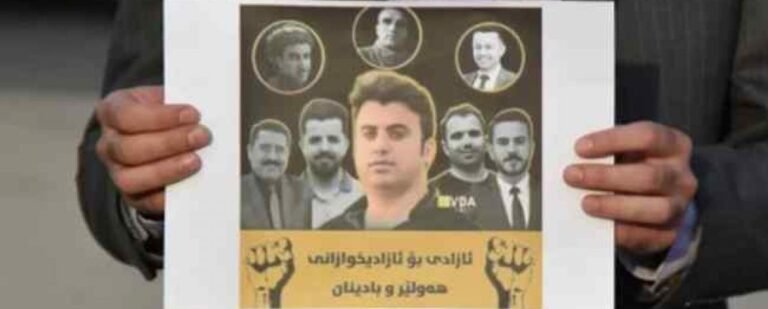 Call for release of five journalists held in Iraqi Kurdistan