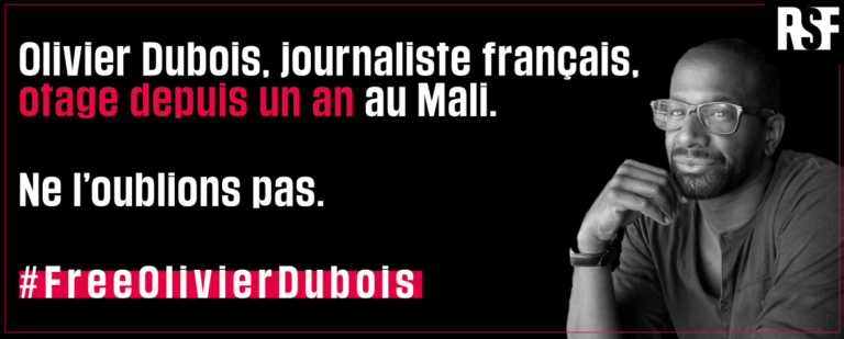 Olivier Dubois journalist held hostage for a year in Mali
