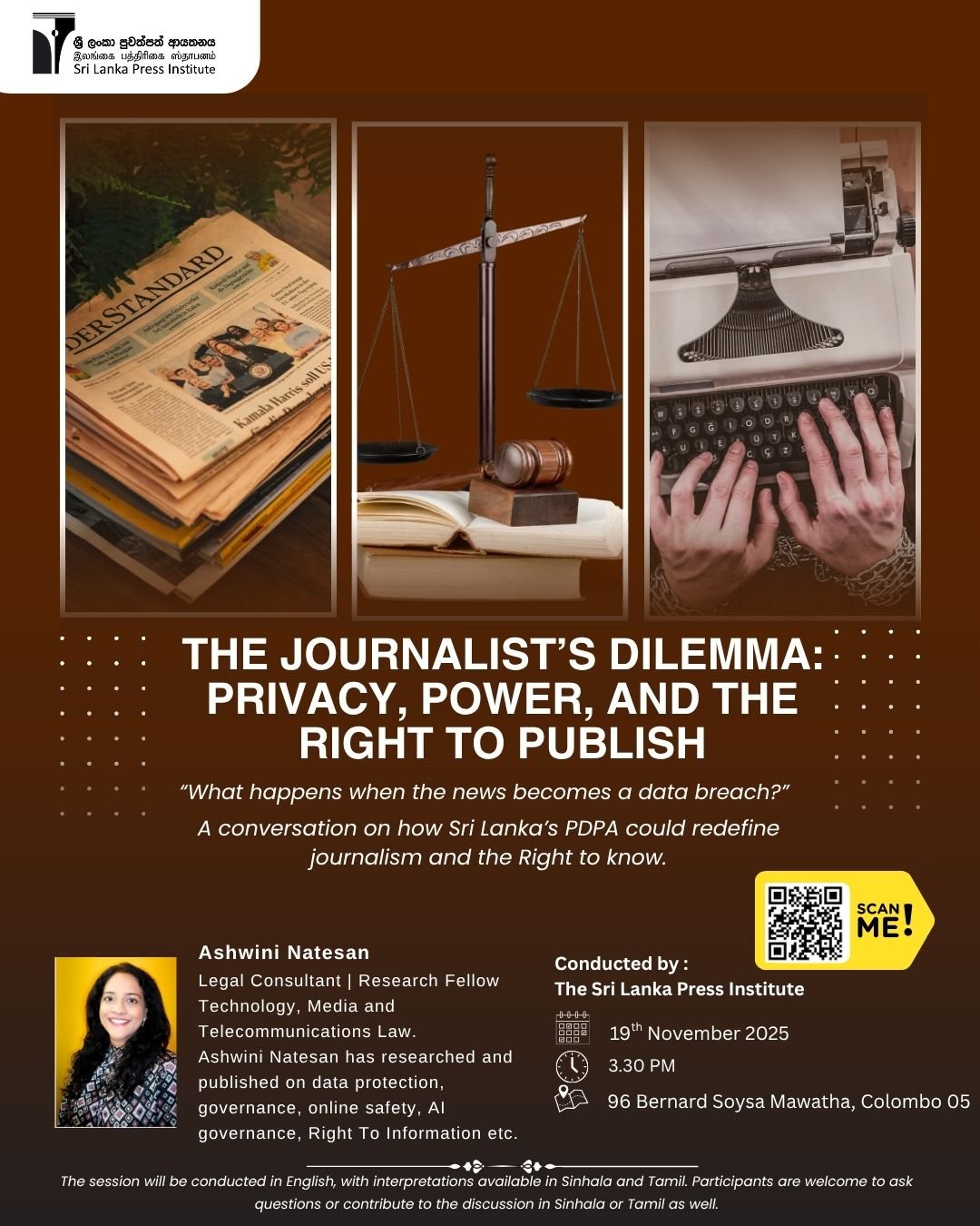 Event Flyer in English