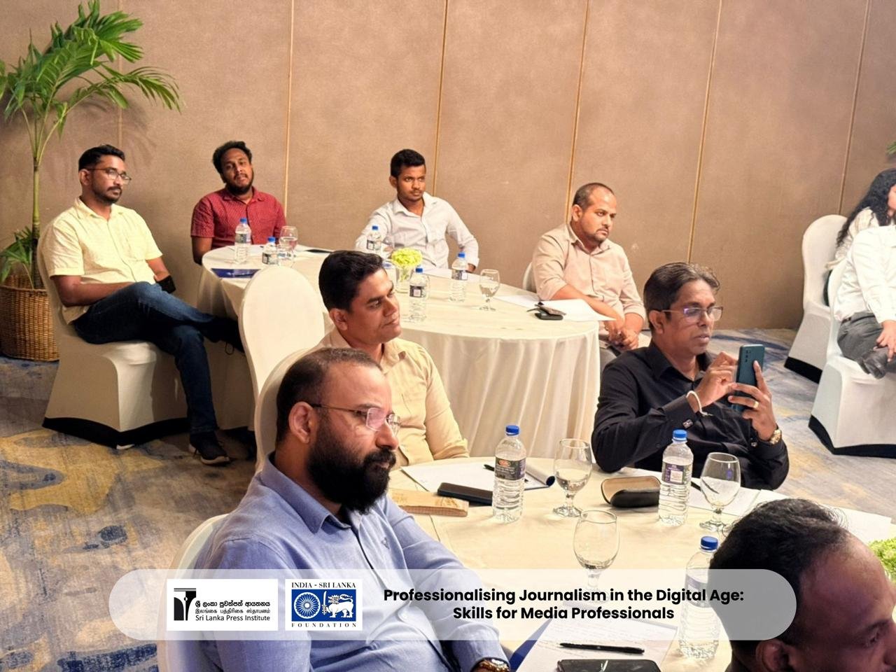 Sree Sreenivasan at Hilton Colombo